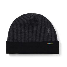 SmartWool 美國 Thermal 美麗諾羊毛萬用毛帽《炭黑》SW016758/保暖帽/雪帽/