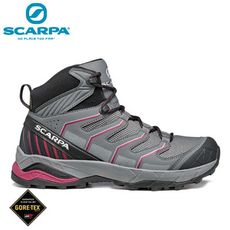 Scarpa 意大利 女 GORE-TEX高筒登山鞋《灰/梅紫》63090-202/登山鞋/戶外鞋