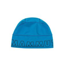 MAMMUT 長毛象 Aenergy Beanie 輕量保暖彈性快乾豆豆帽《冰川藍》1191-018