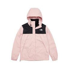 The North Face 女 DV防水兩件式刷毛外套 AP《黑/櫻花粉》7QW6/兩件式/防水透