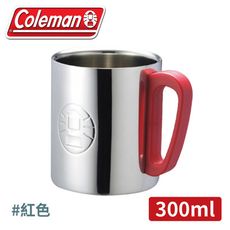 Coleman 美國 不鏽鋼斷熱杯 300ml《紅》CM-9484J/不鏽鋼杯/露營杯/隔熱杯/保溫