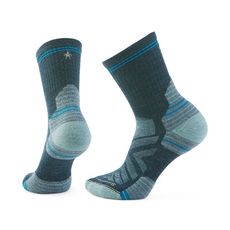 SmartWool 美國 女 機能戶外局部輕量減震中筒襪《暮光藍》SW002852/運動襪/戶外襪/