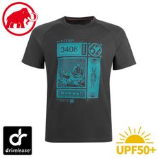 MAMMUT 長毛象 男 Mountain T-Shirt 短袖上衣《幻影黑》1017-09844/