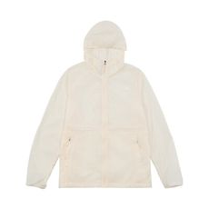 The North Face 女 防曬可收腰防風外套AP《沙丘白》8C13/登山/抗UV/休閒/防曬