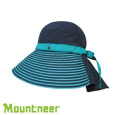 Mountneer 山林 中性透氣抗UV草編帽 湖水綠抗UV/遮陽帽/防曬帽/休閒帽/ 11H06