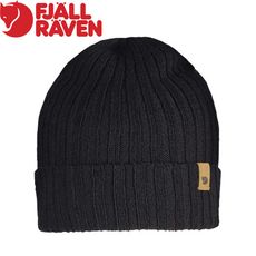 Fjallraven 小狐狸 Byron Hat Thin 針織羊毛帽《黑》F77387/保暖帽/毛