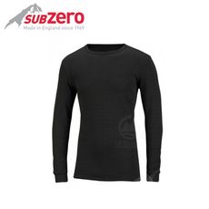 Sub Zero 英國 MERAKLON+ 長袖內層衣《黑》MERAKLON/保暖衣/薄長袖/防曬