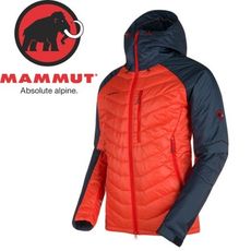 MAMMUT 男 Rime Pro IN Hooded 連帽化纖外套 《 紅/藍》化纖外套/1010