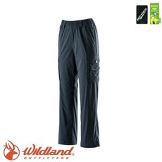 Wildland 荒野 中童彈性防潑防風保暖長褲《藍綠色》0A22360/休閒長褲/防風長褲/戶外