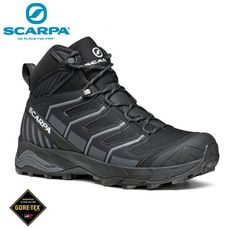 Scarpa 意大利 男 GORE-TEX高筒登山鞋《黑/灰》63090-200/登山鞋/戶外鞋