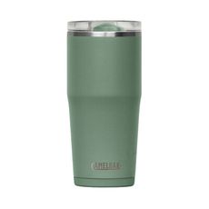 CamelBak 美國 600ml 防漏不鏽鋼雙層真空保溫杯《灰綠》CB2845301060/鋼杯/