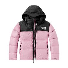 The North Face 女 可套接防潑羽絨外套《寶石粉》3XEO/舒適保暖立領抓絨外套/立領外