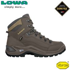 LOWA 德國 男 Renegade GTX Mid 中筒多功能健行鞋《灰棕》LW310945/登山