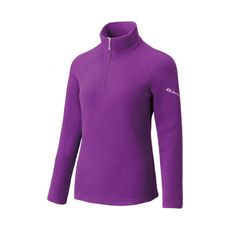 EasyMain 衣力美 女 高效能輕暖休閒衫《紫》SE22074/POLO衫/機能上衣/快乾休閒服
