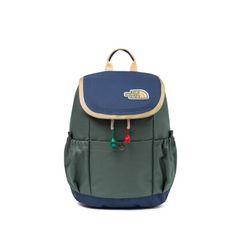 The North Face 兒童雙肩包 10L《鴨綠/陰藍》52VWA72/拉鍊包/後背包/旅遊/