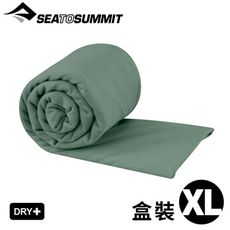 Sea To Summit 澳洲 口袋型快乾毛巾 XL《盒裝/鼠尾草綠》ACP071051/吸水毛巾