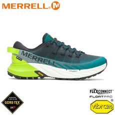 MERRELL 美國 男 AGILITY PEAK 4 GORE-TEX越野跑鞋《湖水綠》 ML06