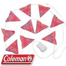 Coleman 美國 22285 LED 串燈 粉紅露營燈/電子燈/聖誕燈飾/小吊燈/氣氛燈/3段式