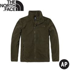 The North Face 女 可套式刷毛保暖外套 AP《墨綠》4NAQ/刷毛外套/立領外套/保暖