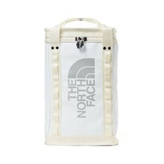 The North Face 14L 防潑水舒適背負大容量後背包《白》3KYV/雙肩背包/書包/電腦