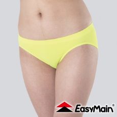 EasyMain 無縫高彈性快乾輕柔內褲《蘋果綠》YE00009-43/排汗機能/運動內褲/透氣快乾