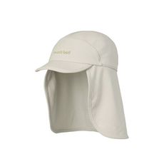 Mont-Bell 日本 WIC.COOL SHADE CAP KID'S 兒童護頸棒球帽《象牙白》