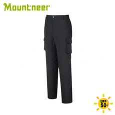 Mountneer 山林 男 透氣抗UV可調節長褲《深灰》41S15/休閒長褲/戶外長褲/登山/露營