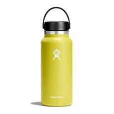 Hydro Flask 美國 32oz 寬口真空保溫鋼瓶《鳳梨黃》FW32BTS/保溫杯/保溫瓶/隨