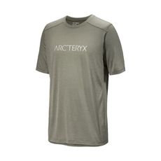 ARC'TERYX 始祖鳥 男 Ionia Arc'Word Logo 短袖羊毛T恤《糧草綠》X00