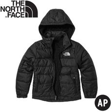 The North Face 童 雙面保暖化纖外套AP《黑》7WOS/防潑水/防風外套/連帽外套/登