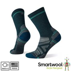 SmartWool 美國 女 機能戶外全輕量減震中長襪《暮光藍》SW001573/運動襪/戶外襪/機