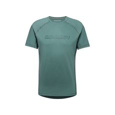 MAMMUT 長毛象 男 Selun FL T-Shirt Logo 短袖T恤《深玉石綠》1017-