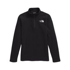 The North Face 兒童半襟刷毛衣《黑》8AZM/登山/保暖衣/健行/立領T