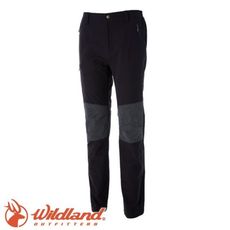 Wildland 荒野 特 男款 RE粗曠拼接保暖長褲《松葉灰》四向彈性/耐磨/粗曠硬挺/0A523