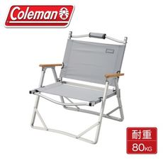 Coleman 專業露營輕薄摺疊椅《淺灰》CM-33561/露營椅/休閒椅