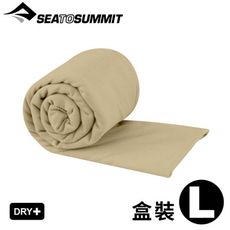 Sea To Summit 澳洲 口袋型快乾毛巾 L《盒裝/沙漠棕》ACP071051/吸水毛巾/運