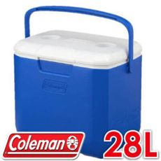 Coleman 美國 28L EXCURSION 海洋藍冰箱行動冰箱/冰桶/露營冰箱/保冷箱/CM-