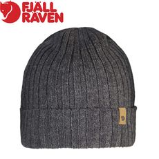 Fjallraven 小狐狸 Byron Hat Thin 針織羊毛帽《石墨灰》F77387/保暖帽