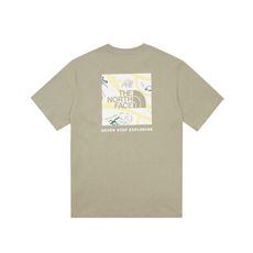 The North Face 男 趣味印花短袖T AP《棕》8AT2/棉T/印花T/圓領T/休閒T