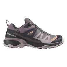 SALOMON 索羅門 女 X ULTRA 360 GTX 低筒登山鞋《李子紫/幻灰/棕》47449