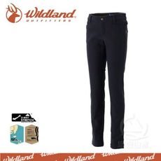 Wildland 荒野 女 RE彈性合身保暖長褲《深藍》0A32391-72/保暖機能褲/工作褲/爬