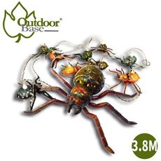 OutdoorBase 戶外蜘蛛串燈21881/裝飾燈/LED戶外露營燈飾/3.8M/防水防塵/萬聖