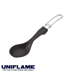 UNIFLAME 日本 FD湯匙662267/折疊湯杓/摺疊餐具/環保餐具/露營/登山