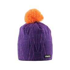 CRAFT 瑞典 毛呢球球保暖帽《紫》1903617/保暖帽/針織帽/毛線帽/休閒帽/毛帽