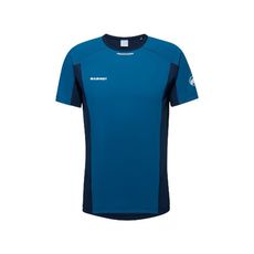 MAMMUT 長毛象 男 Aenergy FL T-Shirt AF 短袖T恤《深冰藍/海洋藍》10