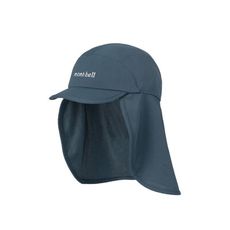 Mont-Bell 日本 WIC.COOL SHADE CAP KID'S 兒童護頸棒球帽《藍綠》1