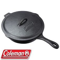 Coleman 美國 經典鑄鐵平底鍋鑄鐵鍋/荷蘭鍋/戶外野炊/鍋子/CM-21880