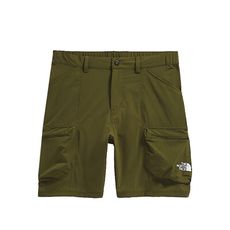 The North Face 男 排汗短褲 AP《橄欖綠》883Q/休閒短褲/運動短褲/戶外短褲