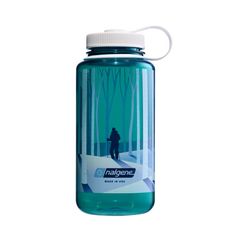 Nalgene 美國 寬嘴水壺 1L《森林》 682023-0218/運動水壺/休閒水壼/隨身水壺/