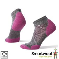 SmartWool 美國 女 機能跑步局部輕量減震低筒襪《粉霧紫》 SW0SW211/運動襪/戶外襪